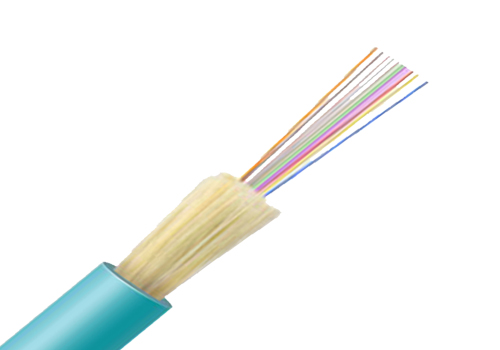 Indoor 1-24 core Singlemode Multimode OM3 Fiber optic Indoor Multi-purpose Distribution cable