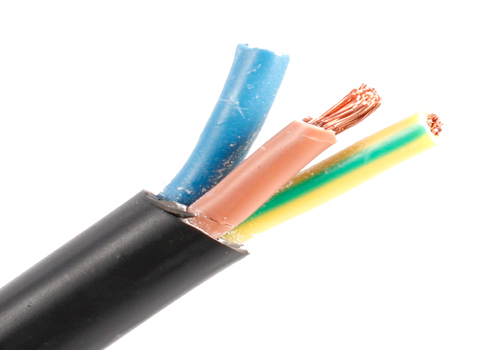Pvc flexible soft core oxygen-free copper rvv electric cable
