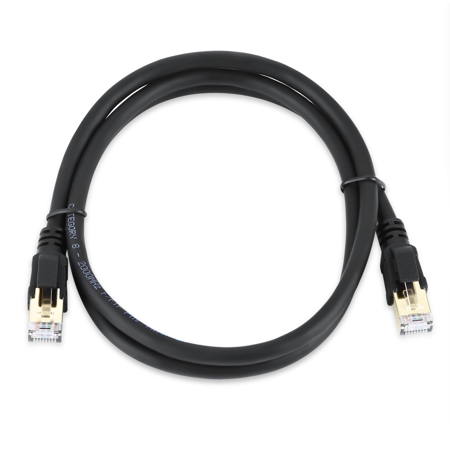 SSTP 40G Cat 8 Patch Cord RJ45 5G Cable 2000MHz 30 Ft Cat 8 Ethernet Cable